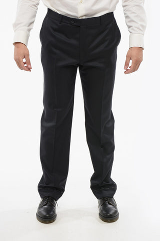 CC COLLECTION Virign Wool Suit with Flap Pockets