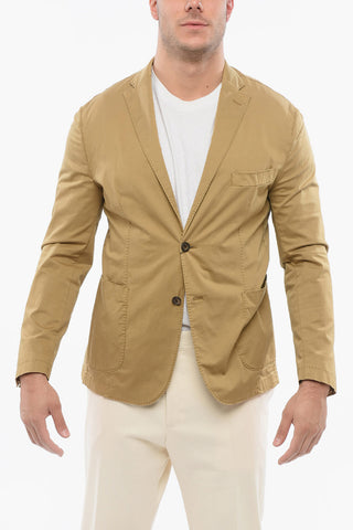 CC COLLECTION Blazer Monopetto Sfoderato Con tasche A Toppa