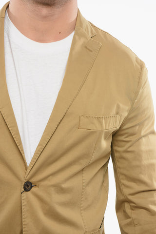 CC COLLECTION Blazer Monopetto Sfoderato Con tasche A Toppa