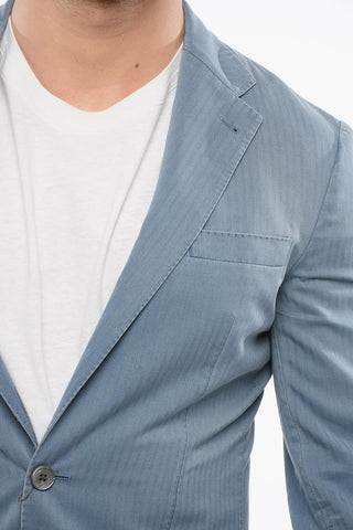 ID Blazer Monopetto Sfoderato Con Tasche A Toppa