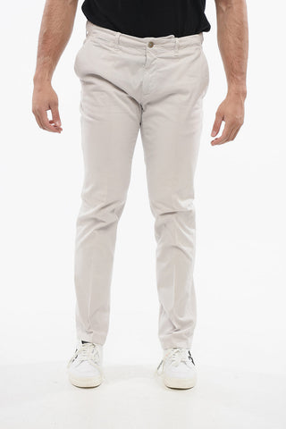 Straight-fit Cotton Chino Pants