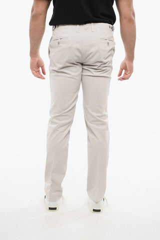 Straight-fit Cotton Chino Pants