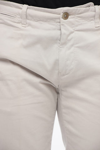 Straight-fit Cotton Chino Pants