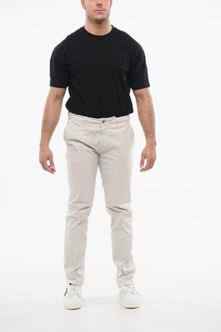 Straight-fit Cotton Chino Pants