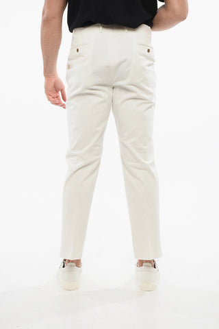 Stretch Cotton Chinos Pants