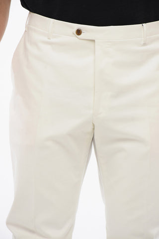 Stretch Cotton Chinos Pants