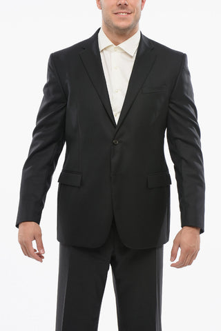 CC COLLECTION Virgin Wool Blazer with Flap Pockets