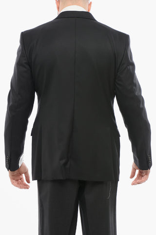 CC COLLECTION Virgin Wool Blazer with Flap Pockets