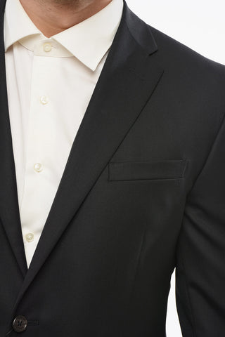 CC COLLECTION Virgin Wool Blazer with Flap Pockets