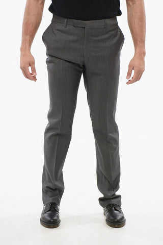 CC COLLECTION Virgin Wool RIGHT Pants with Belt Loops