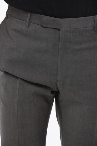 CC COLLECTION Virgin Wool RIGHT Pants with Belt Loops