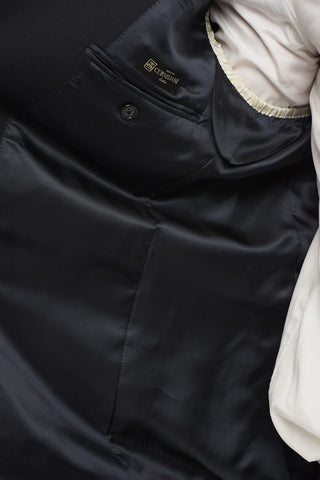 Abito in Lana Vergine con Tasche ad Aletta