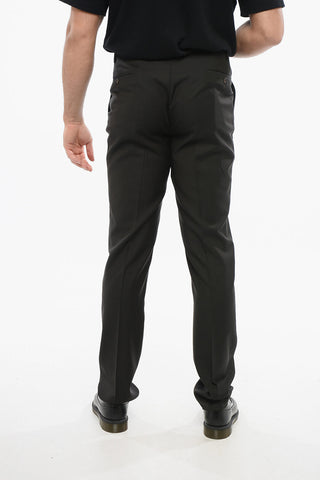 CC COLLECTION Wool Pants with Belt Loops
