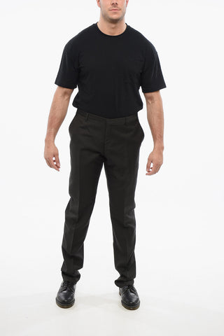 CC COLLECTION Wool Pants with Belt Loops