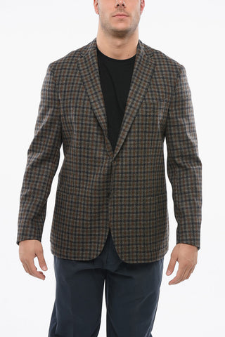 CC Collection Check Motif RIGHT Blazer with Patch Pocket
