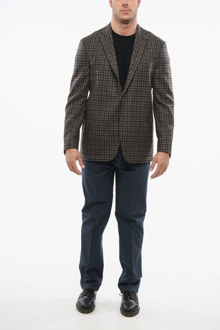 CC Collection Check Motif RIGHT Blazer with Patch Pocket