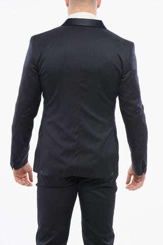 CERIMONIA Three-Piece Suit RESET with Satin Details