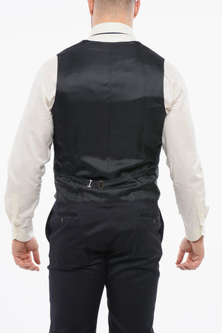 CERIMONIA Three-Piece Suit RESET with Satin Details