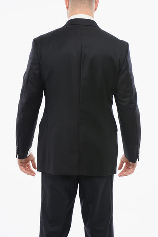 CC COLLECTION Virgin Wool Blazer with Flap Pockets