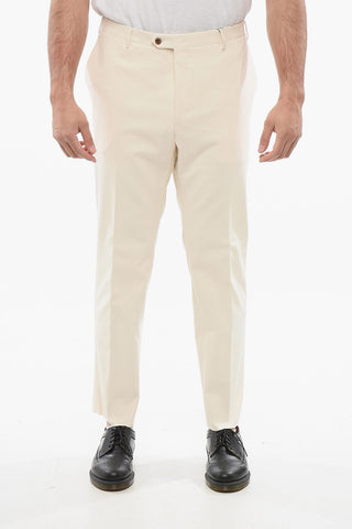 Pantaloni 4 Tasche LEADER in Misto Cotone Twill