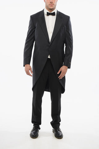 Tailcoat Blazer MANTUA Virgin Wool with Peak Lapels
