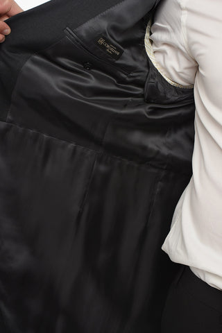 Tailcoat Blazer MANTUA Virgin Wool with Peak Lapels