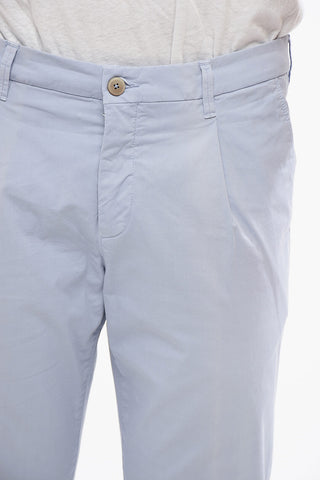 Cotton Chinos Pants with Four Pockets