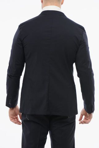 CC COLLECTION Wool Single Breasted REWARD Suit With Patch Pockets
