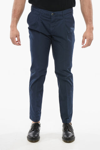 Cotton Pants with Belt Loop