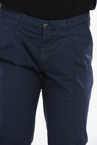 Cotton Pants with Belt Loop