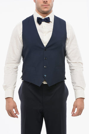 CODE 4-Button Wool Waistcoat