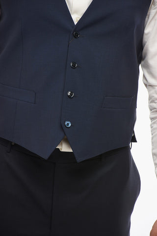 CODE 4-Button Wool Waistcoat