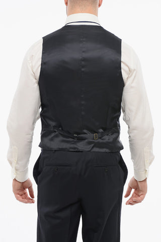CODE 4-Button Wool Waistcoat