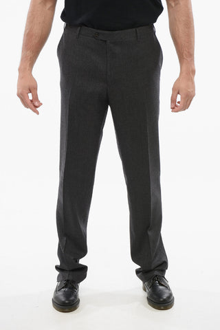 Hose LEADER aus Schurwolle mit Stretch-Anteil
