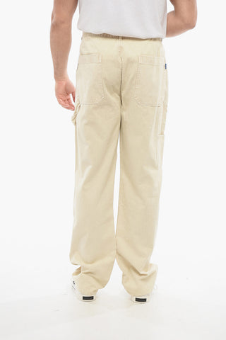 Regular-Fit-Jeans mit 22cm besticktem Logo