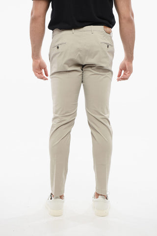 CC COLLECTION Pantaloni Chino in Cotone Elasticizzato
