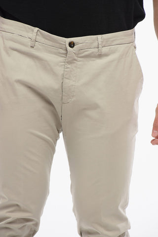 CC COLLECTION Pantaloni Chino in Cotone Elasticizzato