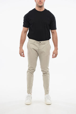 CC COLLECTION Pantaloni Chino in Cotone Elasticizzato
