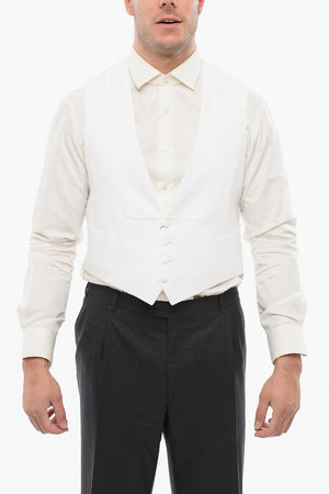 Ceremony Waistcoat MASTER Honeycomb Cotton