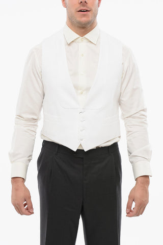 Gilet Cerimonia MASTER in Cotone a Nido d'Ape