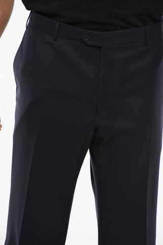 Pantaloni in Lana Vergine MANTUA con Passanti