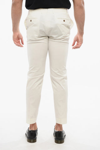 Cotton Pants with Cuffs