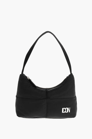 Quilted Nylon Hobo Bag ICON