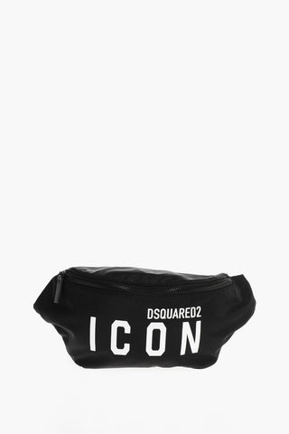 Marsupio ICON in Nylon con Logo Stampato