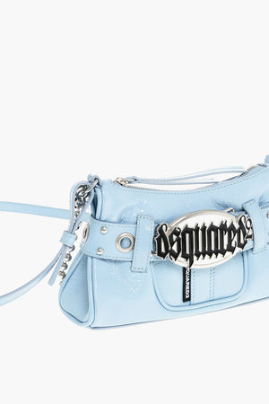 Borsa a Tracolla in Vernice con Fibbia Logata