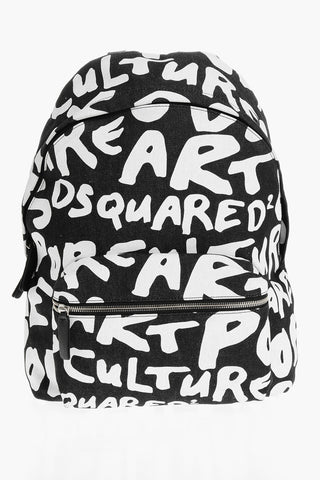 Monogram Canvas Backpack with Outer Pocket