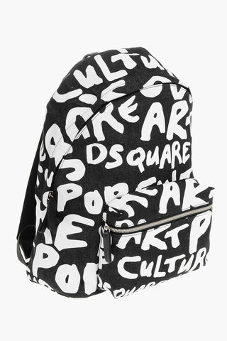 Monogram Canvas Backpack with Outer Pocket