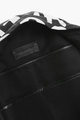 Monogram Canvas Backpack with Outer Pocket