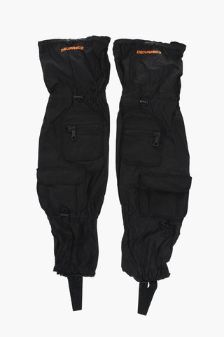 Nylon Gaiters with Zip and Drawstring
