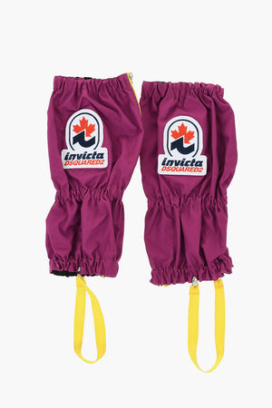 INVICTA Solid-Color Gaiters with Embroidery